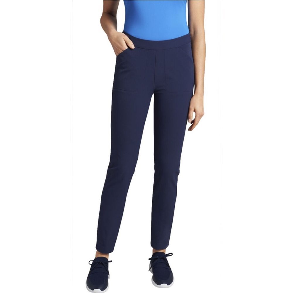 Peter Millar Women's Navy Blue Stretchy Dynamite Technical Golf Pants 00